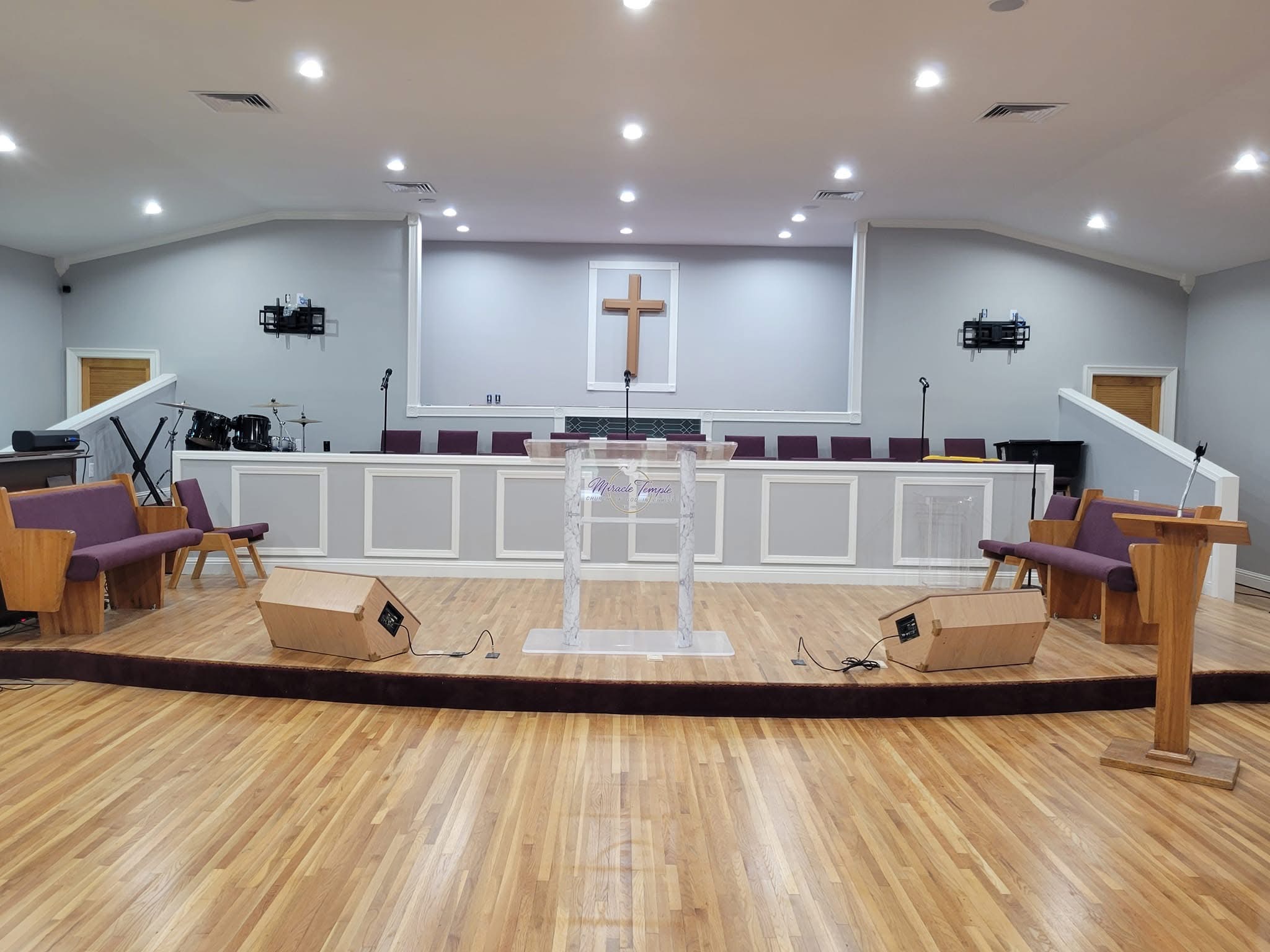 Miracle Temple Church in Byhalia, MS